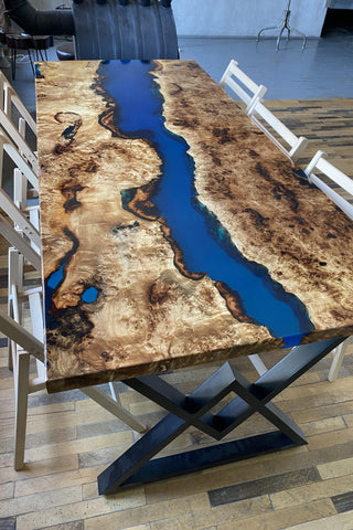 Live Edge Epoxy Resin Table