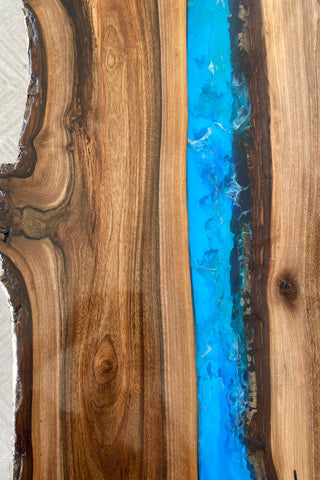 Epoxy River Console Table