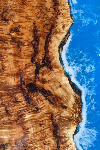 Live Edge Blue River Tisch