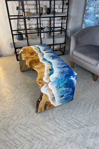 Waterfall Edge Dining Table