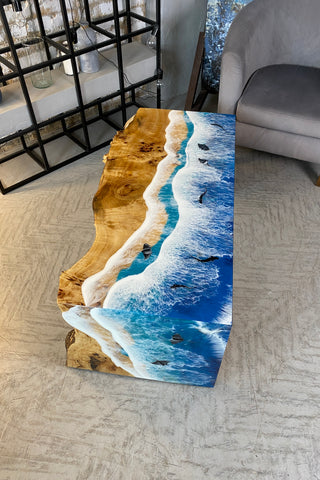 Waterfall Edge Dining Table