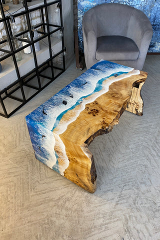 Waterfall Edge Dining Table