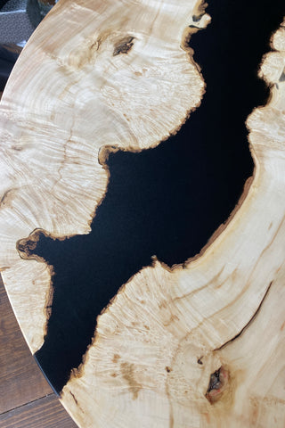 Round Epoxy Resin Table