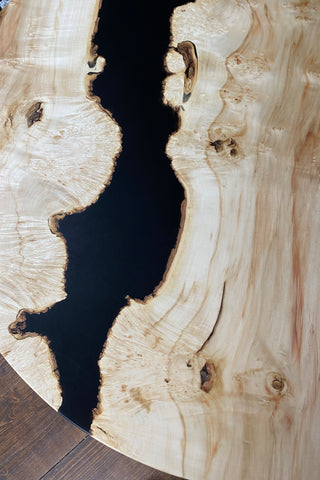 Round Epoxy Resin Table